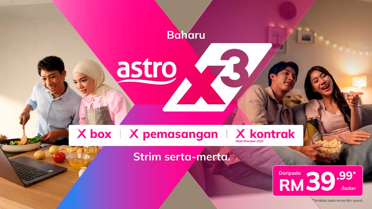 Astro Launches X3 Streaming Service for Enhanced Content Access